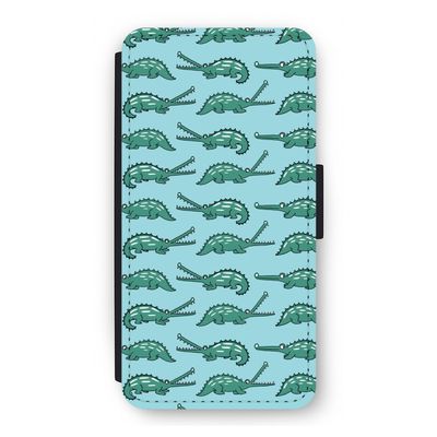 Kroko: iPhone 12 Pro Flip Hoesje