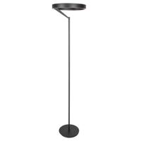 Steinhauer Moderne vloerlampMykty zwart Ø 40cm - 4201ZW