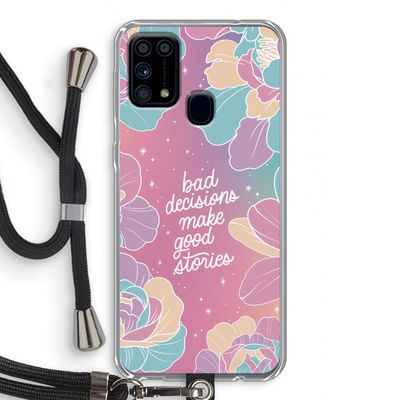 Good stories: Samsung Galaxy M31 Transparant Hoesje met koord