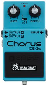 Boss Audio Systems CE-2W effectenpedaal Expressiepedaal Zwart, Blauw