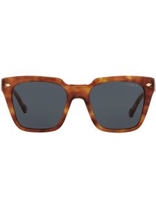 Vogue Eyewear lunettes de soleil à effet écaille de tortue - Marron