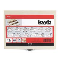 Bovenfrezenset 8mm 12dlg KWB - Kwb