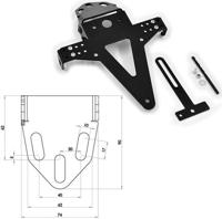 PROGRESS LINE kentekenplaathouder license plate carriers un type5 sw verst