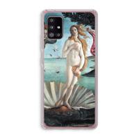 Birth Of Venus: Samsung Galaxy A51 5G Transparant Hoesje - thumbnail