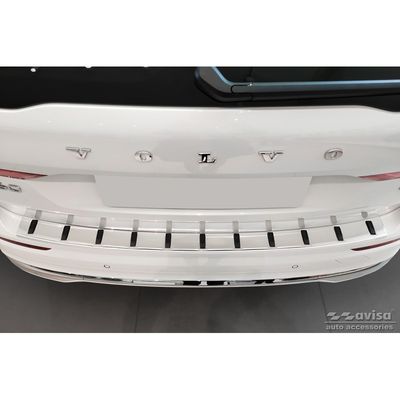 RVS Bumper beschermer passend voor Volvo XC60 II 2017-2021 & Facelift 2021- (incl. R-Design) 'ST AV252015