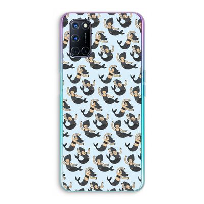 Zeemeermin: Oppo A92 Transparant Hoesje