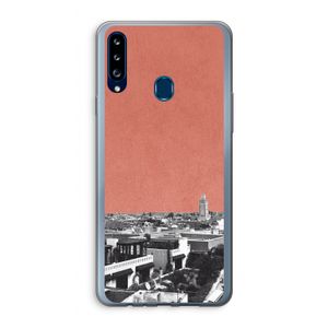 Marrakech Skyline : Samsung Galaxy A20s Transparant Hoesje