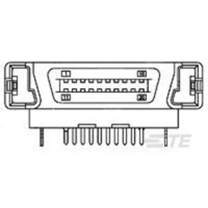 TE Connectivity 787653-3 Inhoud: 1 stuk(s) Tray