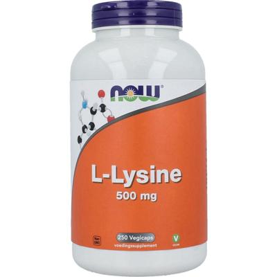 NOW l-lysine 500mg NOW l-lysine 500mg
