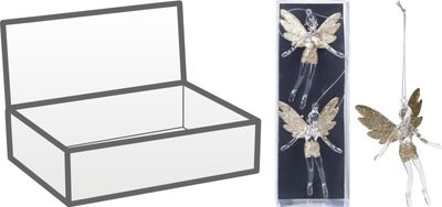 Engel hangdeco 12cm set 2sts kerstversiering Nampook - Nampook Engel hangdeco 12cm set 2sts kerstversiering Nampook - Nampook