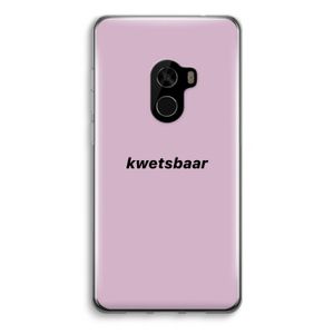 kwetsbaar: Xiaomi Mi Mix 2 Transparant Hoesje