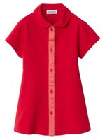 Burberry Kids robe Equestrian Knight à manches courtes - Rouge - thumbnail