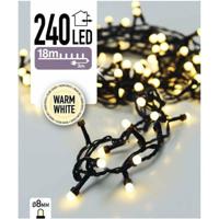 Kerstverlichting - warm - wit - binnen - 240 LED-lampjes - 20 meter - thumbnail