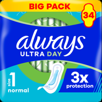 Always Ultra Dag Maandverbanden Normal (Maat 1) bij Jumbo