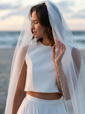 Novias Eugenie sluier - 270 cm