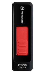 Transcend JetFlash elite JetFlash 760, 128GB USB flash drive USB Type-A 3.2 Gen 1 (3.1 Gen 1) Zwart, Rood