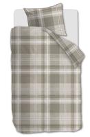 Rivièra Maison Tartan Check Zand dekbedovertrek