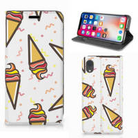 Apple iPhone Xr Flip Style Cover Icecream