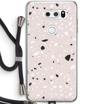 Terrazzo N°20: LG V30 Transparant Hoesje met koord
