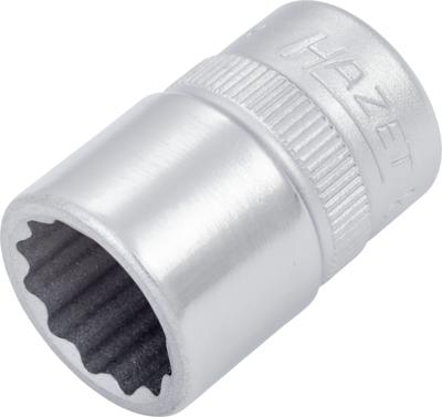 HAZET Dopsleutel 880AZ-1/2 · 3/8 inch (10 mm) vierkant hol · Buitentwaalfkant tractieprofiel · SW 1/2?