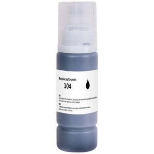 Renkforce Navulinkt vervangt Epson 104, T00P1 Compatibel Zwart 65 ml RF-5718862