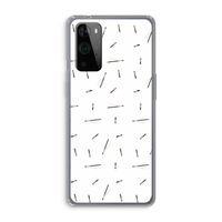 Hipster stripes: OnePlus 9 Pro Transparant Hoesje
