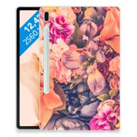 Samsung Galaxy Tab S7FE | Siliconen hoesje | Bosje Bloemen