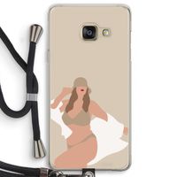 One of a kind: Samsung Galaxy A3 (2016) Transparant Hoesje met koord