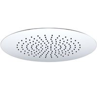 Wiesbaden UFO inbouw-hoofddouche plafond rond 50x2 cm chroom