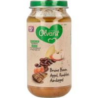 Olvarit Bruine bonen, appel, rundvlees en aardappel 15M06