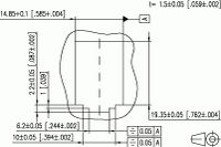 Metz Connect 1309430003-E Netwerkdoos Opbouw (op muur) Zonder connectoren 2 poorten Grijs - thumbnail