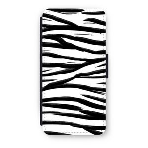 Zebra pattern: iPhone 8 Flip Hoesje