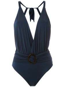 Brigitte maillot de bain à détail de boucle - Bleu