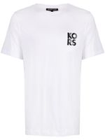 Michael Kors t-shirt en coton à logo imprimé - Blanc