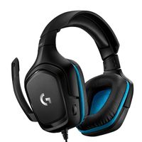 Logitech Gaming G432 Over Ear headset Gamen Kabel 7.1 Surround Zwart, Blauw Volumeregeling, Microfoon uitschakelbaar (mute) - thumbnail