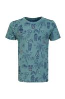 Someone Jongens t-shirt - Breaking-SB-02-B - Donker mint blauw