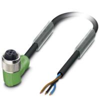 Phoenix Contact 1668218 Sensor/actuator connector, geassembleerd M12 Aantal polen: 3 Bus, haaks 5.00 m 1 stuk(s) - thumbnail