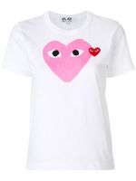 Comme Des Garçons Play t-shirt à logo - Blanc