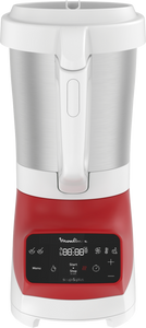 Moulinex LM924500 blender 2 l Blender voor op aanrecht Rood, Wit