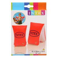 Intex 58641 drijflichaam voor zwembad & strand Zwart, Rood, Wit Patroon Zwemarmbandjes - thumbnail