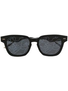 A BATHING APE® lunettes de soleil à monture carrée - Noir