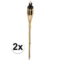 2 x Bamboe fakkels 88 cm   - - thumbnail