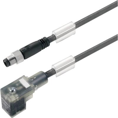 Weidmüller 1916700500 Sensor/actuator connector, geassembleerd M8 Aantal polen (sensoren): 3 Stekker, recht 5.00 m 1 stuk(s)