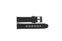 Horlogeband Diesel DZ1948 Leder Zwart 22mm