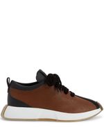 Giuseppe Zanotti baskets Ferox en cuir - Marron