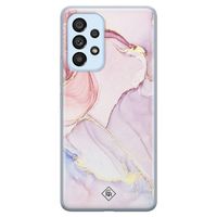 Samsung Galaxy A33 siliconen hoesje - Purple sky