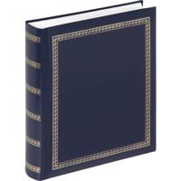 walther+ design MX-101-L Fotoalbum (b x h) 29 cm x 32 cm Blauw 100 bladzijden