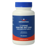 L-Lysine 1000mg met zink 60 Tabletten