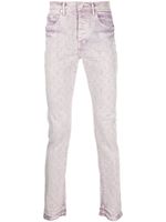 Purple Brand jean skinny à motif monogrammé - Violet