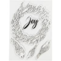 Viva Decor Silicone stempels, joy, afm 10,5x15 cm, 1 vel Viva Decor Silicone stempels, joy, afm 10,5x15 cm, 1 vel